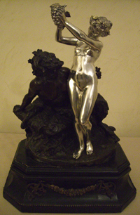 Bronzefiguren: Mit Silber aus dem 19. Jahrhundert